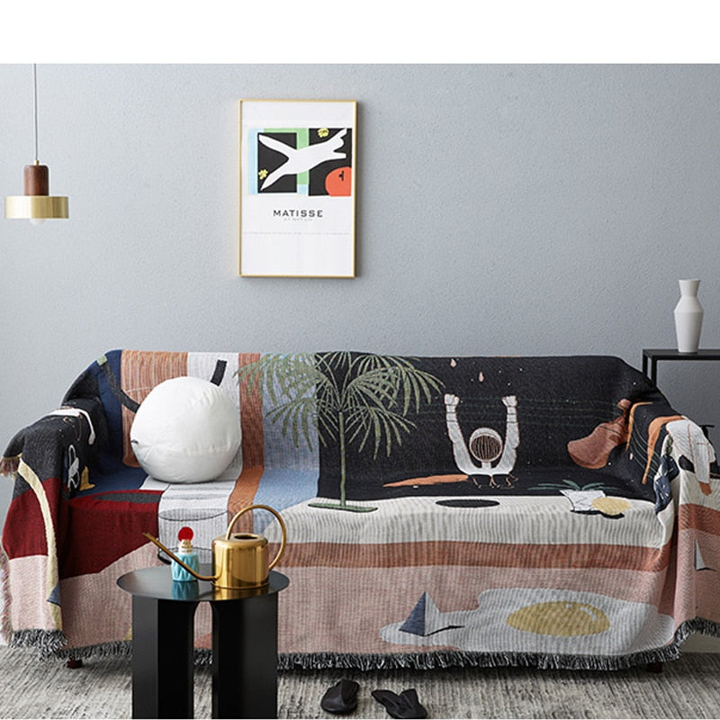 Nordic Throw Blanket